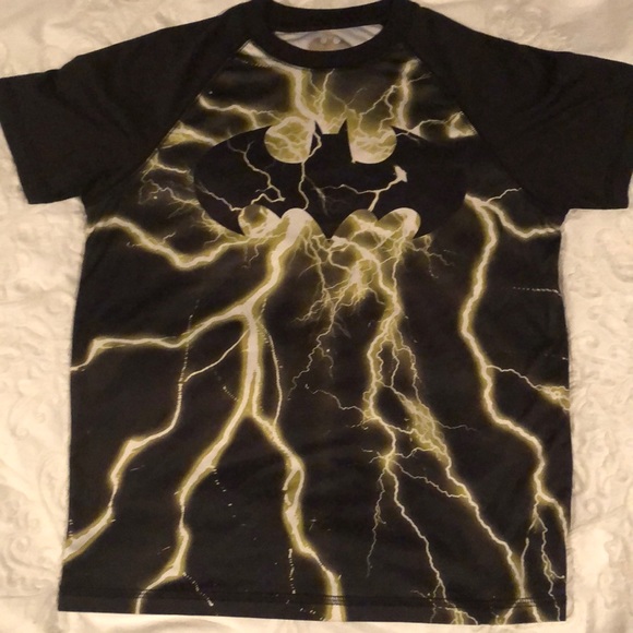 Youth Dry Fit Batman Shirt - Picture 2 of 4